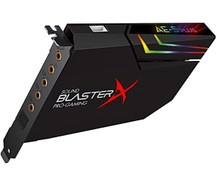 تصویر کارت صدا اینترنال کریتیو مشکی Creative Sound BlasterX AE-5 Plus 