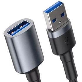 تصویر کابل افزایش طول یو اس بی بیسوس Baseus Cafule USB 3.0 Male to Female Cable 1m 