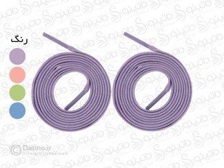 تصویر بند کفش شب تاب رنگی 