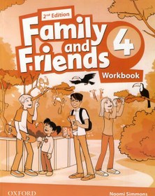 تصویر کتاب فمیلی اند فرندز 4 | family and friends 4 + کتاب کار family and friends 1 sb + wb 2end edition