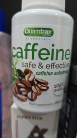 تصویر مکمل کافیین کوامترکسQuamtrax Essentials Caffeine (۱۸۰عددی) Quamtrax Essentials Caffeine 200mg 180 tablets