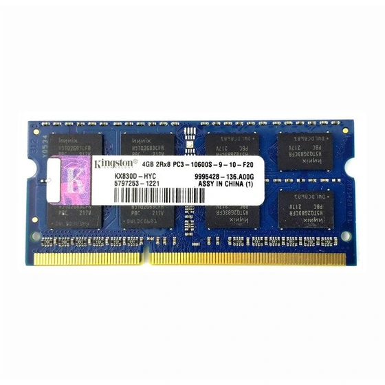 خرید و قیمت رم لپ تاپ کینگستون مدل 1333 DDR3 PC3 10600S MHz ظرفیت 4 ...