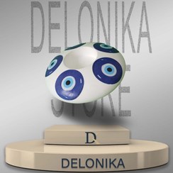 تصویر جا شمعی طرح چشم نظر 