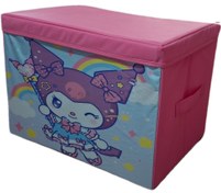 تصویر باکس اسباب بازی مدل کرومی kuromi clothes & toys box_kuromi