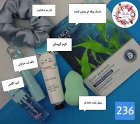 تصویر پک آرایشی کادویی 6تکه دخترانه کد 036 