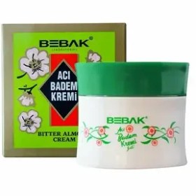 تصویر کرم مرطوب کننده ببک Bebak BITTER ALMOND CREAM حاوی عصاره بادام تلخ مناسب پوست های خشک 70 میل 