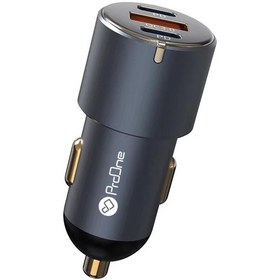 تصویر شارژر فندکی پرووان مدل PCG20 توان 60 وات Proone pcg20 car charger 60W