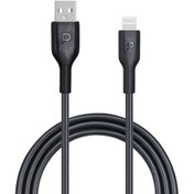 تصویر کابل شارژ لایتنینگ 1.2 متر پاورولوژی Powerology Lightning Data Cable PWATL1M 