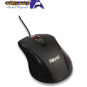 تصویر ماوس سیم دار رویال ROYAL مدل M-257 
