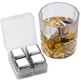 تصویر یخ استیل چهار عددی 