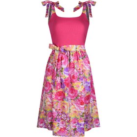 تصویر پیراهن زنانه مدل نازگل کد 9605 