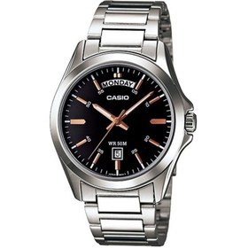 تصویر ساعت مردانه کاسیو (Casio) اصل|مدل MTP-1370D-1A2 Casio Watches Model MTP-1370D-1A2