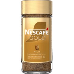 تصویر پودر قهوه فوری نسکافه گلد اروپایی وزن 200 گرم - Nescafe Gold Mild Nescafe Gold Instant Coffee 200gr