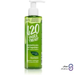 تصویر ژل شستشو صورت آنتی باکتریال مناسب برای پوست حساس آندر تونتی مدل Under Twenty Sensitive Washing Gel Under Twenty Sensitive Washing Gel 190ml