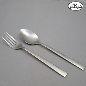 تصویر سرویس قاشق و چنگال 120 پارچه مدل مینیاتور STAINLESS STEEL CUÞLERY