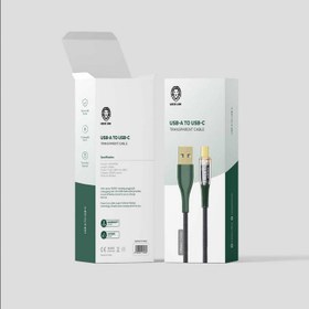 تصویر کابل گرین لاین Green Lion USB-A to Type-C 