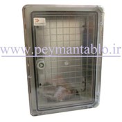 تصویر تابلو برق دانوب درب شفاف سایز ۳۰ در ۲۰ سانتی متر 