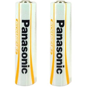 تصویر باتری شارژی نیم قلمی پاناسونیک مدل BK‑4LGAT AAA 