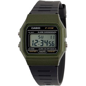 تصویر ساعت یونیسکس casio F-91WM-3BDF F-91WM-3BDF