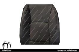 تصویر روکش صندلی کرولا الیت 2023-2024 چرم رنگ مشکی 