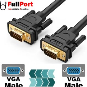 تصویر کابل VGA یوگرین مدل VG101-11636 طول 30 متر UGREEN VG101-11636 VGA Cable 30M