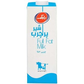 تصویر شیر استریل پر چرب رامک 1 لیتر 