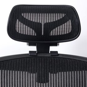 تصویر New Headrest for Herman Miller Classic and Remastered Aeron Office Chair Black/Graphite Headrest Only - Chair Not Included (for Classic Aeron) - ارسال 15 الی 20 روز کاری 