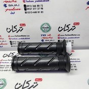 تصویر لاستیک سر دسته فرمان گاز و کلاچ با استخوانی موتور طرح کلیک (جفتی) 