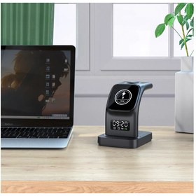 تصویر 5in1 Magnetic Wireless Charging Station ایستگاه شارژ بی سیم مغناطیسی 5 در 1 ایستگاه شارژ بی سیم مغناطیسی 5 در 1