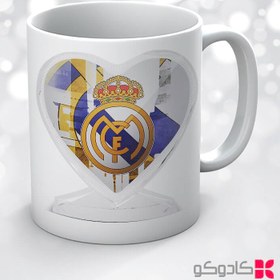 تصویر ماگ تیم رئال مادرید کد 32040 