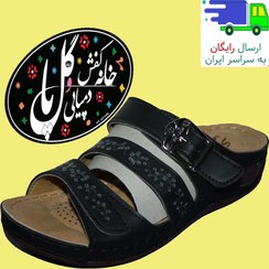 تصویر صندل زنانه طبی ارتوپدی گلبهار شهپر 