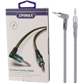 تصویر کابل Epimax ES-72 AUX 2m یکسر L Epimax ES-72 AUX 2m Cable