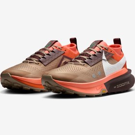 تصویر Nike ZoomX Zegama 2 Khaki Hyper Crimson Burgund 