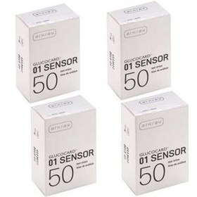 تصویر نوار تست قند خون آرکری مدل Glucocard-01 Sensor بسته200عددی Arkray Glucocard-01 Sensor Test Strips pack of 200