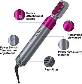 تصویر سشوار برس دار حالت دهنده ایر استایلر مدل TP-5+1 TP-5+1 HOT Air Styler