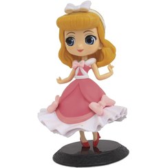 تصویر فیگور پرنسس سیندرلا لباس صورتی سایز ۱۵ سانت کیوپاسکت 