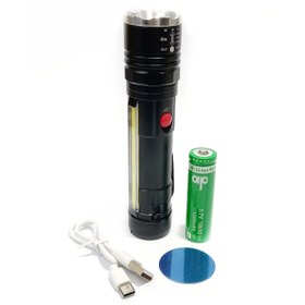 تصویر چراغ پلیسی T6-26 مگنتی قوی 