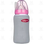 تصویر شیشه شیر پیرکس کاوردار بیبی لند کد 353 حجم 150 میلی لیتر Baby Land Milk Bottle Code 353 150ml