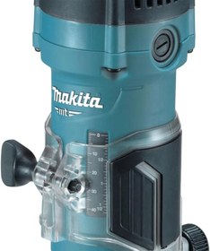 تصویر تریمر (پایه ثابت) M3700B ماکیتا Makita MT Series Blue M3700B - Trimmer (Fixed Base)