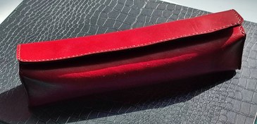 تصویر جاقلمی چرمی پینترستی Pencil &pen & Engineer &art&bag