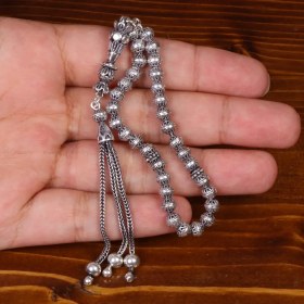 تصویر تسبیح نقره کد ۲۹۷۷۳ 