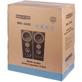 تصویر اسپیکر دسکتاپ مچر مدل MR-2400 Macher MR-2400 Desktop Speakers