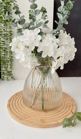 تصویر گلدان شیشه ای 