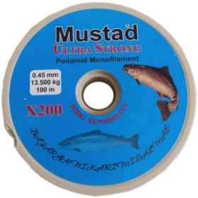 تصویر نخ ماهیگیری مارک MUSTAD 