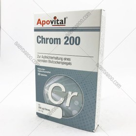 تصویر قرص کروم 200 میکروگرمی Chrom 200 mcg 60