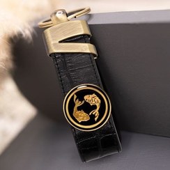 تصویر جاکلیدی روکش طلا ماه تولد اسفند سری ونوس JKS12 