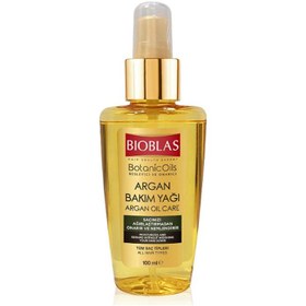 تصویر روغن آرگان بیوبلاس BIOBLAS حجم 100میل Bioblas argan oil, volume 100 ml