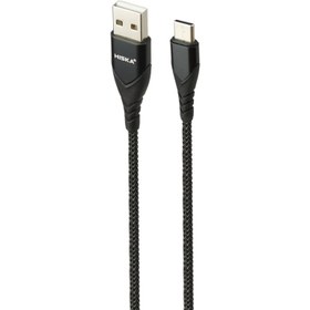 تصویر کابل تایپ سی فست شارژ Hiska LX-289 2.4A 1m HISKA LX-289 2.4A 1M TYPE-C CABLE