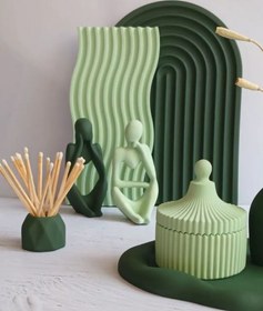 تصویر مجسمه متفکران ۳عددی 