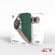 تصویر ساعت هوشمند گرین مدل G-Master با بند چرمی G-Master Brown Leather Smart Watch